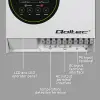 Qoltec Solar Inverter for water heating ECO Solar Boost MPPT BYPASS LCD 4kW