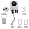 Qoltec Solar Inverter for water heating ECO Solar Boost MPPT BYPASS LCD 3kW/4kW Wi-fi
