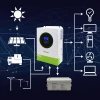 Qoltec Modular Hybrid Solar Inverter Off-Grid 6200W 120A 48V MPPT 12 units BMS AGM GEL LiFePO4 Sinus Wi-Fi option Power factor 1.0