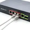 Qoltec FAST Ethernet PoE SWITCH 4x RJ45 PoE 1x RJ45 Uplink 1x SFP 65W 1000 Mb