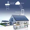 Qoltec Wi-fi DIN rail relay with electricity meter 63A eWeLink by Sonoff Wi-Fi LED