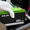 Qoltec AGM battery 12V 9Ah Maintenance-free Efficient LongLife for UPS, security
