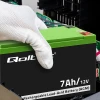Qoltec AGM battery 12V 7Ah Maintenance-free Efficient LongLife for UPS, security