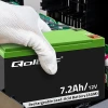 Qoltec AGM battery 12V 7.2 Ah Maintenance-free Efficient LongLife for UPS, security