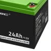 Qoltec AGM battery 12V 24Ah Maintenance-free Efficient LongLife for UPS, scooter