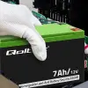 Qoltec AGM battery 12V 7Ah Maintenance-free Efficient LongLife for UPS, security