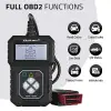 Qoltec Digital OBD2 EOBD diagnostic Tester Interface ProLine 8V-25V Dual System