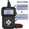 Qoltec Digital OBD2 EOBD diagnostic Tester Interface ProLine 8V-25V Dual System