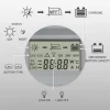 Qoltec Solar Charge Controller MPPT with Temperature Sensor 10A 12V / 24V LCD 2 x USB Bluetooth APP GEL LiFePO4