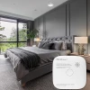 Qoltec Certified wireless smoke detector with battery Tuya Wi-fi sensor service life 10 years alarm 85dB LED