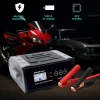 Qoltec Intelligent microprocessor charger 12V 24V 25A Rectifier with repair function for AGM GEL SLA battery LCD