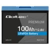 Qoltec LiFePO4 lithium iron phosphate battery 12.8V 100Ah 1280Wh BMS