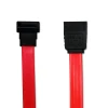 Qoltec SATA cable Straight Right angle 0.35m