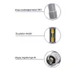 Qoltec LoRa Antenna 868 MHz 12dBi Omnidirectional 600–2700 MHz Fiberglass Outdoor 1.5m