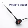 Qoltec 4G LTE antenna with magnetic base 5dBi omnidirectional indoor 600-2700 MHz SMA 3m
