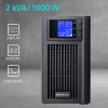 Qoltec Pure Sine Wave UPS Emergency Power Supply 2kVA 1600W AVR LCD