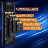 Qoltec Aluminium Enclosure M.2 SSD drive NVMe PCIe USB 3.1 Super speed 10Gb/s 4TB Graphite