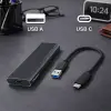 Qoltec Aluminium Enclosure M.2 SSD drive NVMe PCIe USB 3.1 Super speed 10Gb/s 4TB Graphite