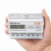 Qoltec Three-phase electronic meter energy consumption meter for DIN rail 400V 100A LCD LED 7P