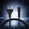 Qoltec Power cable IEC C7 CEE 7/16 figure-8 2x0.75mm² Pure copper Cu 3m