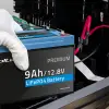 Qoltec LiFePO4 lithium iron phosphate battery 12.8V 9Ah 115.2Wh BMS