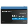 Qoltec LiFePO4 lithium iron phosphate battery 12.8V 9Ah 115.2Wh BMS