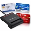 Qoltec Smart ID chip card reader SCR-0642USB 2.0 + USB-C Adapter