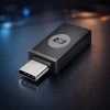 Qoltec Smart ID chip card reader SCR-0642USB 2.0 + USB-C Adapter