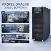 Qoltec Uninterruptible Power Supply UPS 10kVA 10000W Power factor 1.0 LCD EPO USB On-line