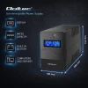 Qoltec Uninterruptible Power Supply UPS Line Interactive Monolith 650VA 360W LCD USB RJ45