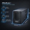 Qoltec Uninterruptible Power Supply UPS Line Interactive Monolith 2000VA 1200W USB RJ45