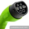 Qoltec EV Charging Station Type2 3 phases 22kW 32A Wi-fi LCD RFID Smart life TUYA Wallbox 5m