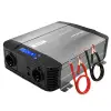 Qoltec Pure Sine Wave Inverter 12V to 230V 2000/4000W LCD USB USC-C Compatible with LiFePO4 GEL AGM