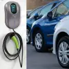 Qoltec EV Charging Station Type2 22kW LCD 2 EV cards 3 phases Wallbox 5m