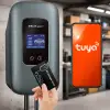Qoltec EV Charging Station Type2 3 phases 22kW 32A Wi-fi LCD RFID Smart life TUYA Wallbox 5m