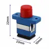 Qoltec Adapter fiber optic hybrid SC/UPC - ST/UPC Simplex Multimode
