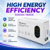 Qoltec Automatic Voltage Stabilizer AVR 3000VA 1800W Compact Toroidal transformer
