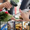 Qoltec barcode reader and QR code scanner 1D 2D USB Durable