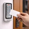 Qoltec Code lock TRITON with RFID reader Code Card key fob IP68 EM