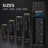 Qoltec Enclosure for M.2 SSD NVME PCI-E USB-C