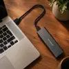 Qoltec Enclosure for M.2 SSD NVME PCI-E USB-C