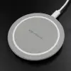 Qoltec Induction Wireless Charger RING Qualcomm QuickCharge 3.0 10W grey