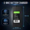 Qoltec Fast Charger for e-bike, electric scooter 36V 42V 4A Bosch plug + power cable