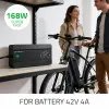 Qoltec Fast Charger for e-bike, electric scooter 36V 42V 4A Bosch plug + power cable