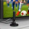 Qoltec Indoor DVB-T2 TV Antenna with Magnetic Base 3m Cable