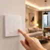 Qoltec Smart 2-Gang Light Switch Wi-Fi Timer Tuya Smart life White