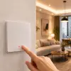 Qoltec nutikas 1-osaline valgustilüliti Wi-Fi Taimer Tuya Smart life Valge