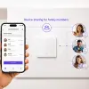 Qoltec nutikas 1-osaline valgustilüliti Wi-Fi Taimer Tuya Smart life Valge