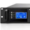 Qoltec Pure Sine Wave UPS for RACK 3kVA 3000W Power Factor 1.0 LCD EPO USB Online Compatibility with LiFePO4, AGM and GEL batteries