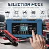 Qoltec Smart Battery Charger 12V 6A Rectifier with repair function MCU Auto OFF 9-stage charging AGM, GEL, LiFePO4